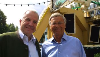 Rainer Deppe (links) und Wolfgang Bosbach (rechts)