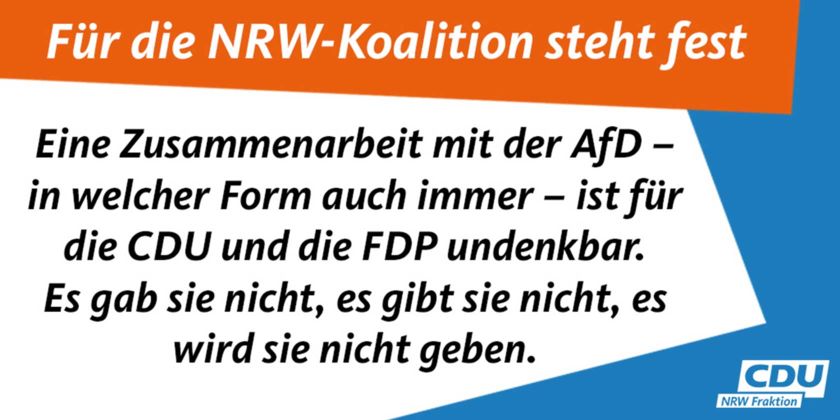 Grafik: Keine Zusammenarbeit mit Antidemokraten von rechts und links