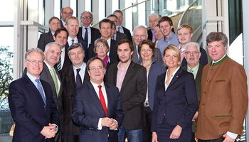 Einen engen Schulterschluss mit den 17 unabhängigen Verbänden des Aktionsbündnisses Ländlicher Raum fanden Armin Laschet, Christina Schulze Föcking (stv. Fraktionsvorsitzende) und Rainer Deppe (umweltpolitischer Sprecher).