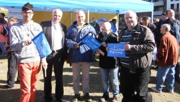 v.l.n.r.: Paulo Ferreira de Rocha, Rainer Deppe, Nils Moelle, Stefan Hertel, Thomas Göbbels