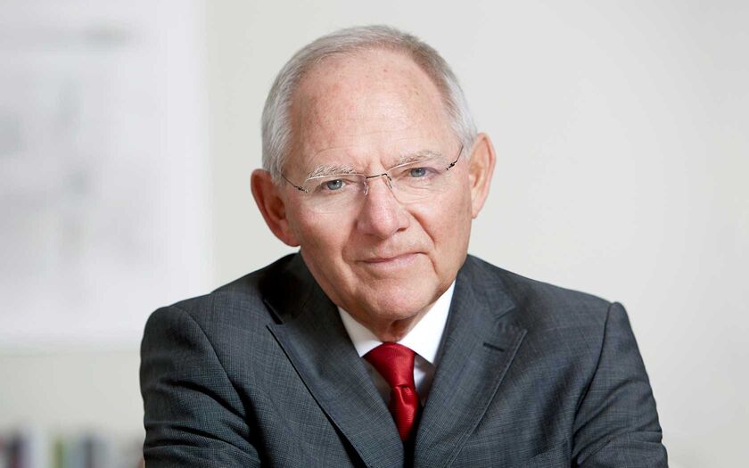 Bundesminister Dr. Wolfgang Schäuble MdB