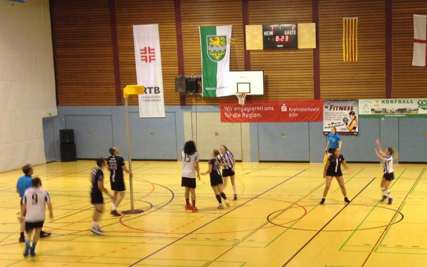 Korfball Spiel