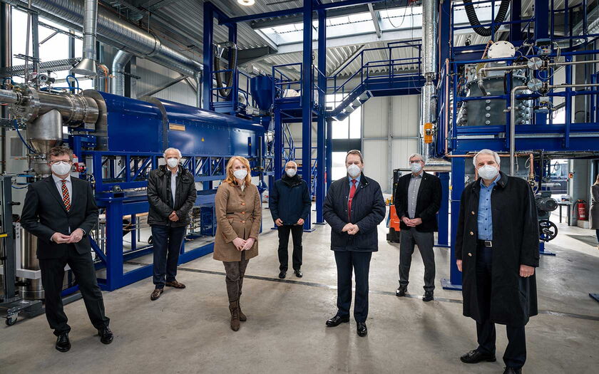 Metabolon thermo-chemische Versuchsanlage