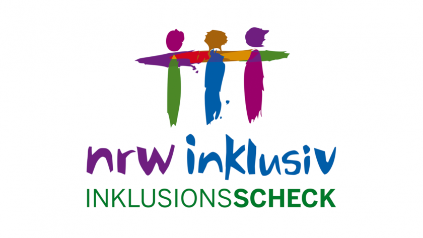 Logo Inklusionsscheck NRW