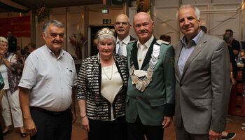 Rainer Deppe beim Krönungsball des Schützenvereins SV-Trompete in Leichlingen