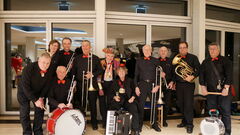 Das Orchester „Last Minute“ Marialinden aus Overath