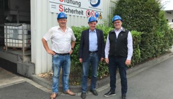 v.l.n.r.: Bernd Dorlöchter, Rainer Deppe, Guido Schmidt