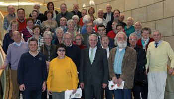 Auf Einladung des CDA-Stadtverbandes Wermelskirchen besuchten 45 Wermelskirchener Bürgerinnen und Bürger unter Leitung des CDA-Vorsitzenden Stefan Leßenich den Landtagsabgeordneten Rainer Deppe im Landtag.