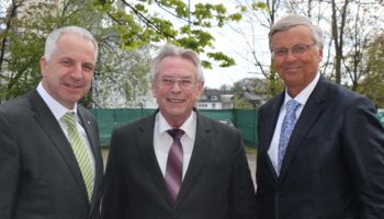 v.l.n.r.: Rainer Deppe, Holger Müller und Wolfgang Bosbach
