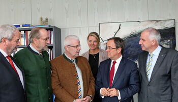 Georg Kurella, Hans-Jürgen Thies, Ralph Müller-Schallenberg, Christina Schulze Föcking MdL, Armin Laschet MdL, Rainer Deppe MdL