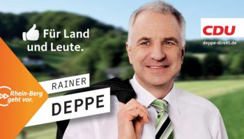 Kandidatenkarte 2017 von Rainer Deppe - Vorderseite