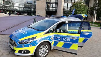 Einsatzfahrzeug der Polizei