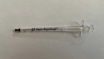 Zero Residual Spritze