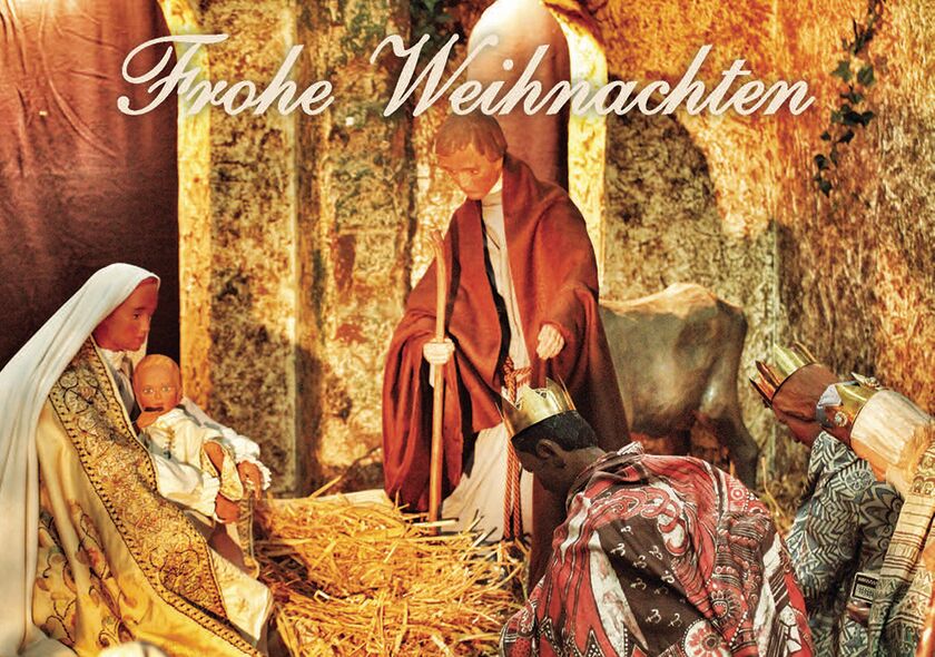 klassische Krippe aus dem Altenberger Dom in Odenthal