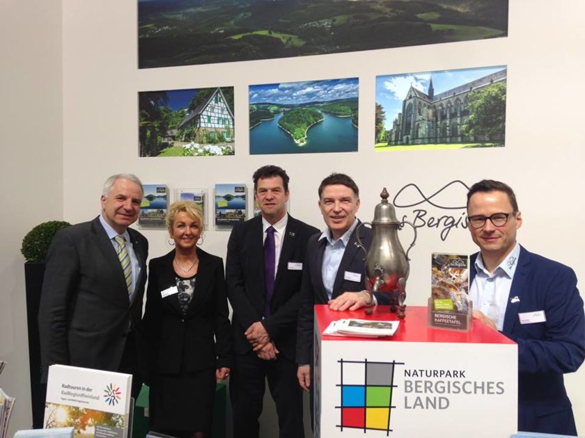 Rainer Deppe auf der Messe ITB in Berlin