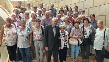Katholische Frauengemeinschaft Deutschlands aus Leichlingen zu Gast bei Rainer Deppe im Landtag