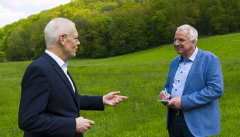 Dr. Hermann-Josef Tebroke und Rainer Deppe