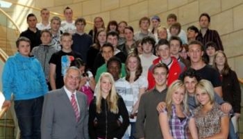 40 Schüler der Hauptschule Odenthal