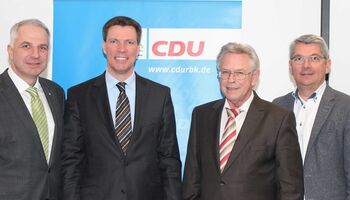 v.l.n.r.: Rainer Deppe, Stephan Santelmann, Holger Müller und Lutz Urbach