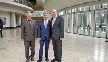 v.l.n.r.: Holger Müller, Herbert Reul und Rainer Deppe
