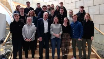 Paul-Klee-Gymnasium Overath beim Girl’s and Boy’s Day im Landtag