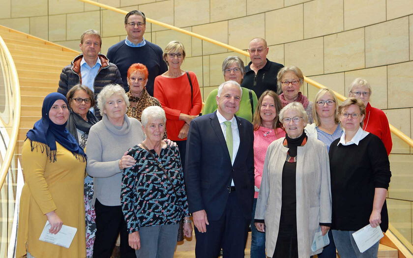 Burscheider Tafel zu Gast im Landtag