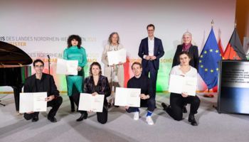 Preisträger des NRW-Kunstpreises - Quelle: Land NRW / Marcel Kutsch
