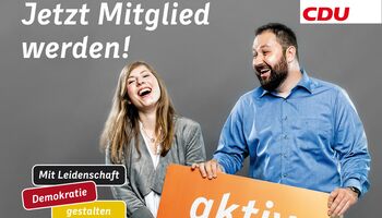 Werbekampagne: Jetzt Mitglied werden!