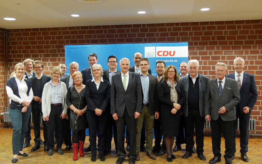 Gruppenfoto vom 67. Kreisparteitag in Overath