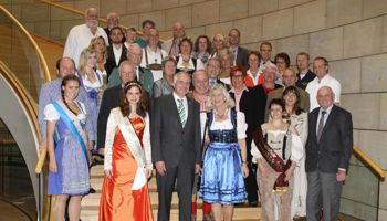 Kleines Jubiläum: 10. Erntepaartreffen bei Rainer Deppe im Landtag