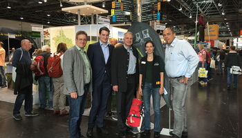 v.l.n.r.: Lennart Höring, Uwe Pakendorf, Rainer Deppe, Corinna Höring und Mathias Derlin