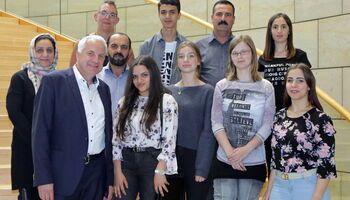 Beste Schülerinnen und Schüler des Berufskollegs zu Gast im Landtag