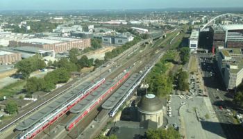 Bahnhof Deutz und Messe in Köln