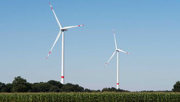 Windräder der Firma Nordex aus Deutschland