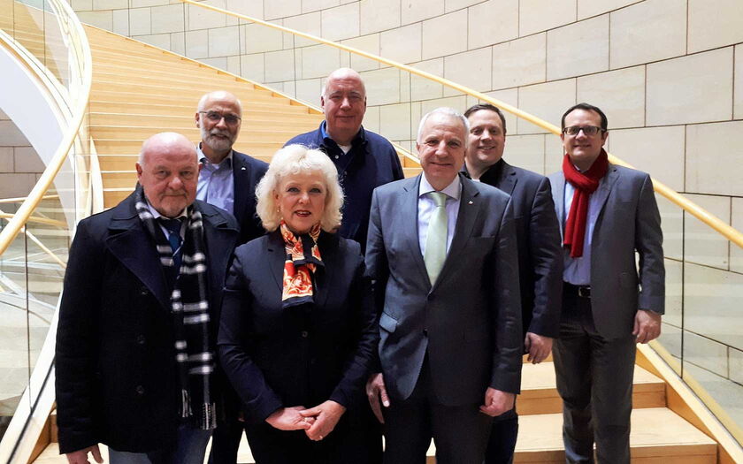 Bezirksvorstand KPV Bergisches Land zu Gast im Landtag