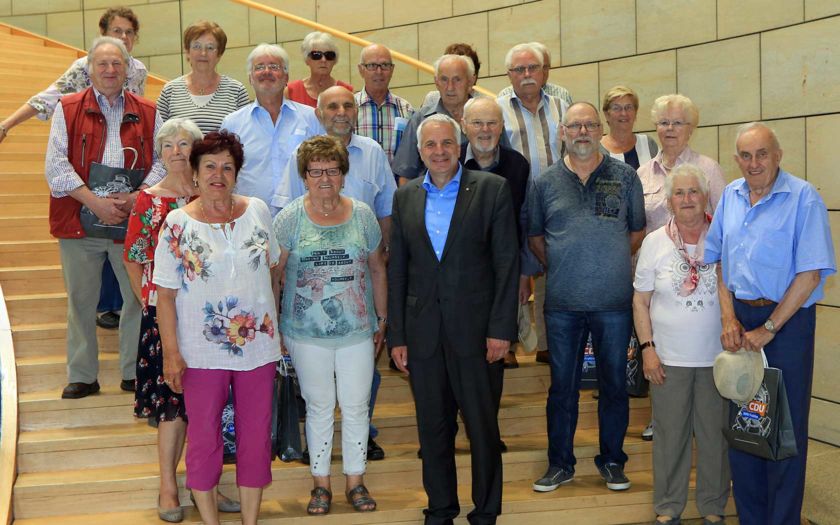 Senioren-Union Kürten zu Gast im Landtag