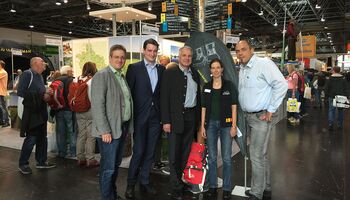 v.l.n.r.: Lennart Höring, Uwe Pakendorf, Rainer Deppe, Corinna Höring und Mathias Derlin
