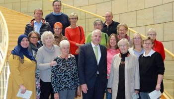 Burscheider Tafel zu Gast im Landtag