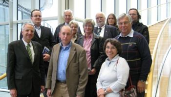 Als erste Besuchergruppe aus dem Nordkreis konnte Rainer Deppe bereits am Montag, 8 Tage nach dem Wahlsonntag, eine Abordnung des Leichlinger Schützenkreises begrüßen.