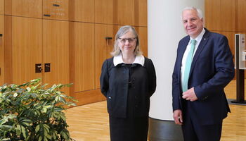 Prof. Barbara Dauner-Lieb und Rainer Deppe