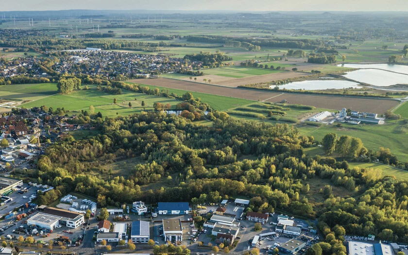 Luftaufnahme Region Köln