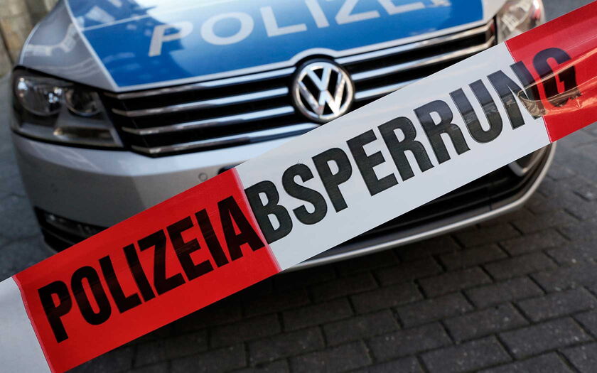 Polizeiabsperrung von Tim Reckmann / pixelio.de