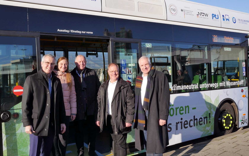 Erste Wasserstoff-Busse fahren auch durch Overath