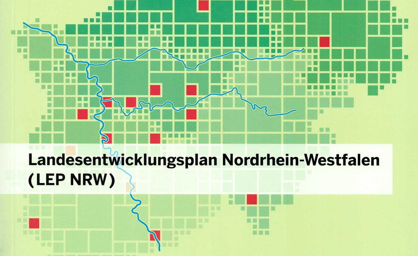 Deckblatt Landesentwicklungsplan Nordrhein-Westfalen