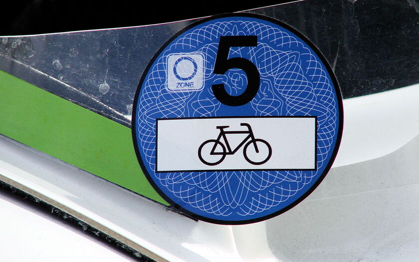 Umweltplakette Stufe 5 von Thomas Max Müller / pixelio.de