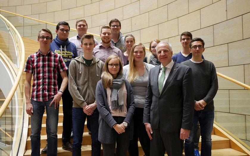 Katholische Landjugendbewegung Pfarrverband Overath zu Gast im Landtag