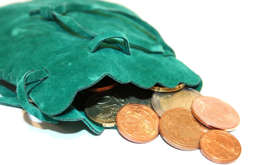 Münzensack von Benjamin Klack / pixelio.de