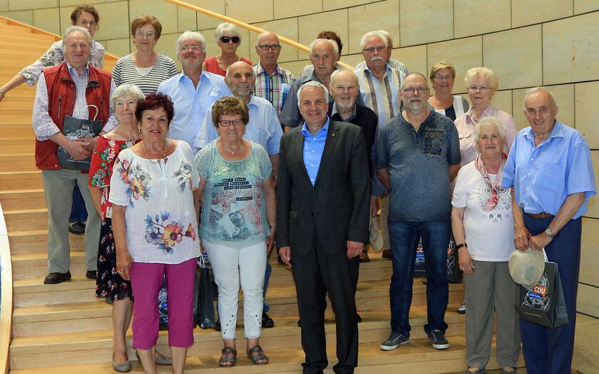 Senioren-Union Kürten zu Gast im Landtag