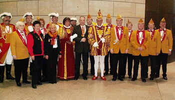Delegation der KG "Dürscheder Mellsäck" im Landtag empfangen