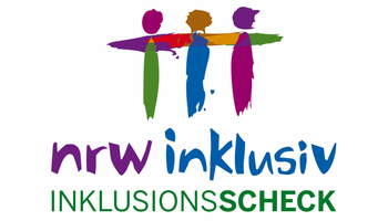 Logo Inklusionsscheck NRW
